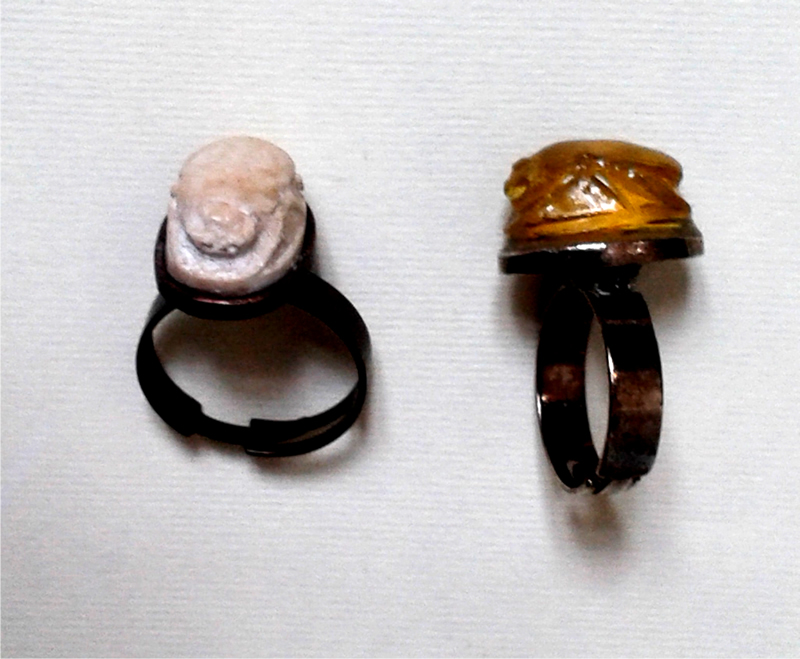 Museo EPDO Oristano - Scarabei anelli dalla Tunisia
